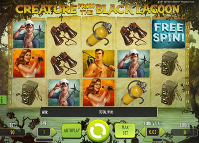 The Creature from the Black Lagoon Slots