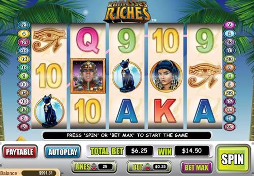 Ramesses Riches Online Slots