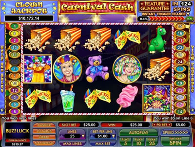 Carnival Cash Online Slots