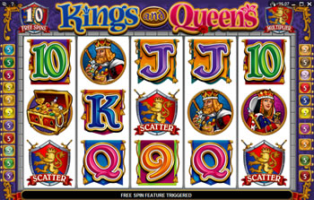 Kings and Queens Free Spins