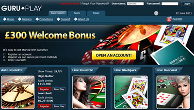 Guru Play Online Casino
