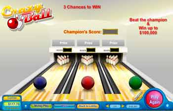 Bowling Scratch Off Game