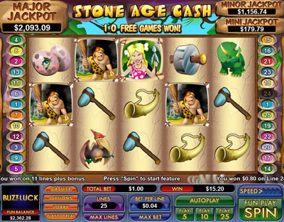 Stone Age Cash Online Slots