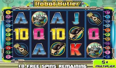 Robot Butler Slots