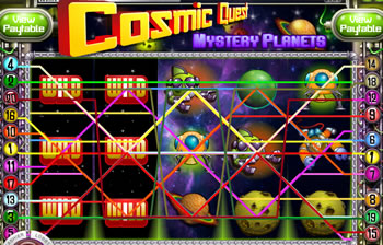 ECosmic Quest Mystery Planets Slot