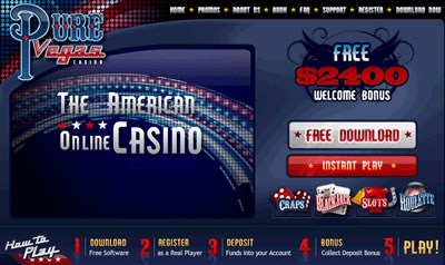 Pure Vegas Online Casino