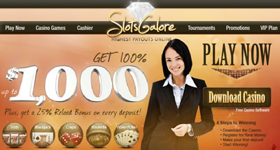 Slots Galore Online Casino