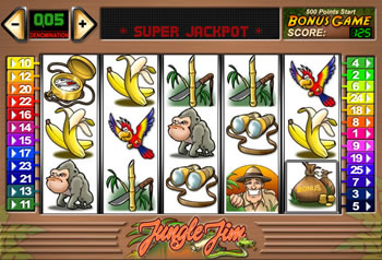 Jungle Jim Online Slots