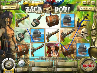 Jolly Roger's Jackpot Online Slots